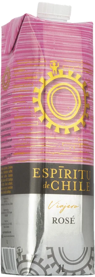 Espiritu de Chile Viajero Rose 2023 kartonkitölkki