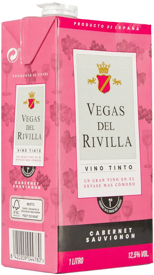 Vegas del Rivilla Tinto kartonkitölkki